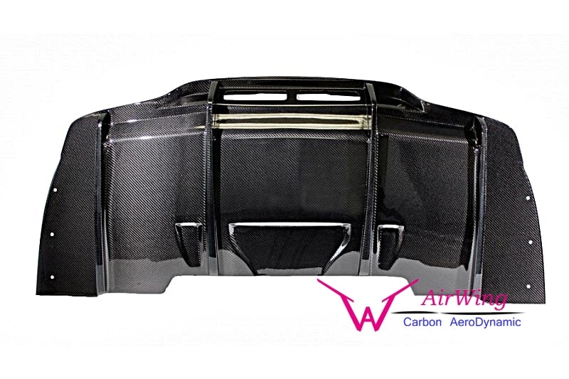 W205 C63- PSM style Carbon Rear Diffuser 04